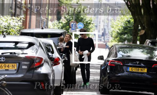 Amsterdam 2 juli 2020
Gigi Ravelli met haar man Roger Hodenius en hun dochter