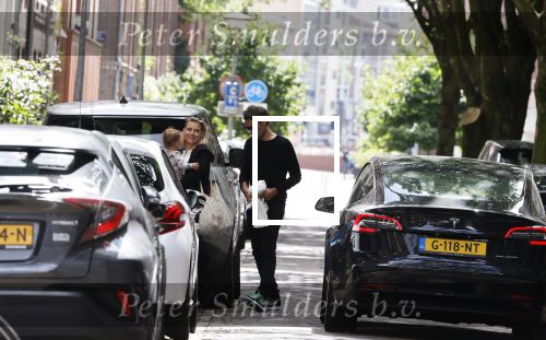 Amsterdam 2 juli 2020
Gigi Ravelli met haar man Roger Hodenius en hun dochter