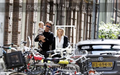 Amsterdam 2 juli 2020
Gigi Ravelli met haar man Roger Hodenius en hun dochter
