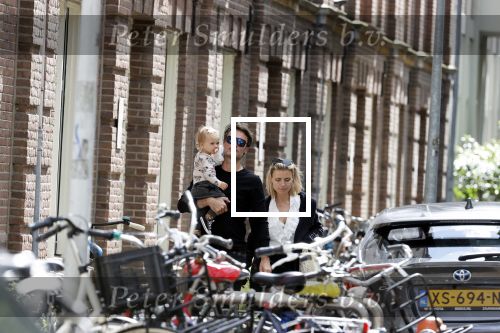 Amsterdam 2 juli 2020
Gigi Ravelli met haar man Roger Hodenius en hun dochter