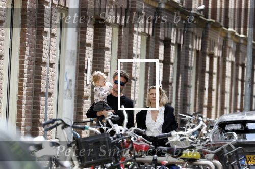 Amsterdam 2 juli 2020
Gigi Ravelli met haar man Roger Hodenius en hun dochter