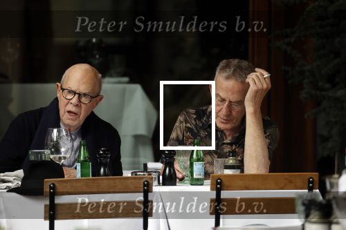 Amsterdam 17 juli 2020
Hans v Manen met zijn partner op terras