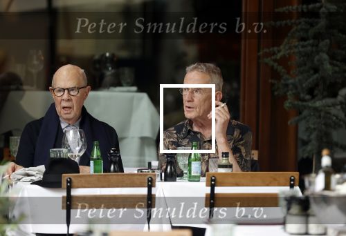 Amsterdam 17 juli 2020
Hans v Manen met zijn partner op terras