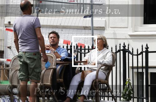Amsterdam 28 juni 2020
Jan Hein Kuijpers met zijn vrouw Renate op terras