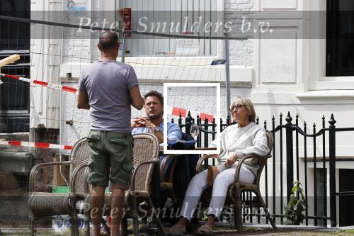Amsterdam 28 juni 2020
Jan Hein Kuijpers met zijn vrouw Renate op terras