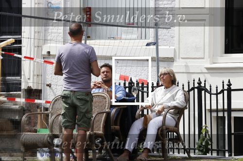 Amsterdam 28 juni 2020
Jan Hein Kuijpers met zijn vrouw Renate op terras