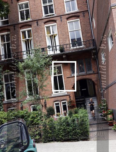 Amsterdam 3 juli 2020
Nieuwe huis Kimberley Klaver en haar vriend Michel v d Berg