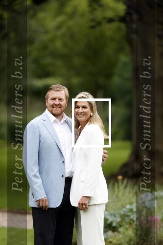 Den Haag  17 juli 2020
Koninklijk fotouurtje in de tuin van Huis ten Bosch . Vanwege corona was er veel minder pers uitgenodigd dan andere jaren. Aanwezig koning Willem Alexander Koningina Maxima en de prinsessen Amalia Alexia en Ariane .