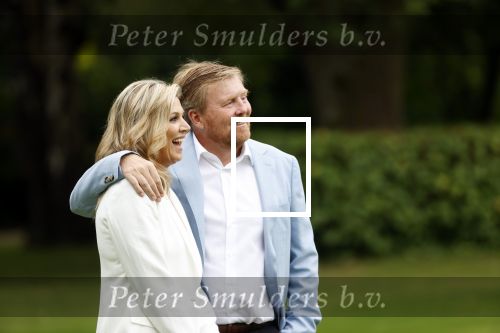 Den Haag  17 juli 2020
Koninklijk fotouurtje in de tuin van Huis ten Bosch . Vanwege corona was er veel minder pers uitgenodigd dan andere jaren. Aanwezig koning Willem Alexander Koningina Maxima en de prinsessen Amalia Alexia en Ariane .