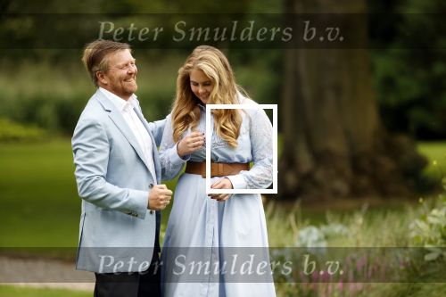 Den Haag  17 juli 2020
Koninklijk fotouurtje in de tuin van Huis ten Bosch . Vanwege corona was er veel minder pers uitgenodigd dan andere jaren. Aanwezig koning Willem Alexander Koningina Maxima en de prinsessen Amalia Alexia en Ariane .