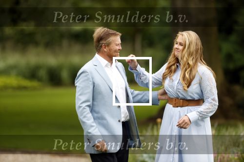 Den Haag  17 juli 2020
Koninklijk fotouurtje in de tuin van Huis ten Bosch . Vanwege corona was er veel minder pers uitgenodigd dan andere jaren. Aanwezig koning Willem Alexander Koningina Maxima en de prinsessen Amalia Alexia en Ariane .