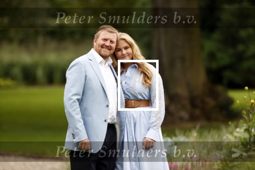 Den Haag  17 juli 2020
Koninklijk fotouurtje in de tuin van Huis ten Bosch . Vanwege corona was er veel minder pers uitgenodigd dan andere jaren. Aanwezig koning Willem Alexander Koningina Maxima en de prinsessen Amalia Alexia en Ariane .