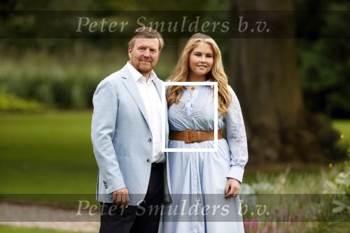Den Haag  17 juli 2020
Koninklijk fotouurtje in de tuin van Huis ten Bosch . Vanwege corona was er veel minder pers uitgenodigd dan andere jaren. Aanwezig koning Willem Alexander Koningina Maxima en de prinsessen Amalia Alexia en Ariane .