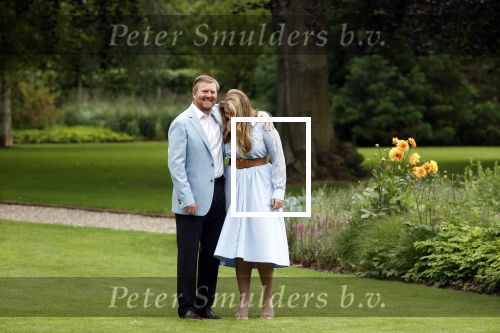 Den Haag  17 juli 2020
Koninklijk fotouurtje in de tuin van Huis ten Bosch . Vanwege corona was er veel minder pers uitgenodigd dan andere jaren. Aanwezig koning Willem Alexander Koningina Maxima en de prinsessen Amalia Alexia en Ariane .
