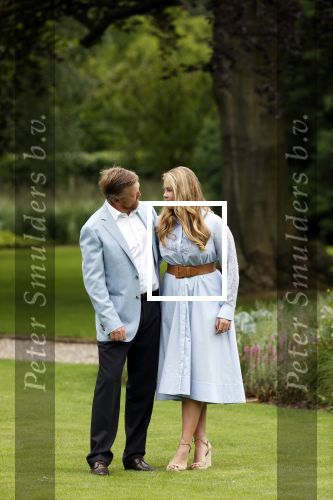 Den Haag  17 juli 2020
Koninklijk fotouurtje in de tuin van Huis ten Bosch . Vanwege corona was er veel minder pers uitgenodigd dan andere jaren. Aanwezig koning Willem Alexander Koningina Maxima en de prinsessen Amalia Alexia en Ariane .