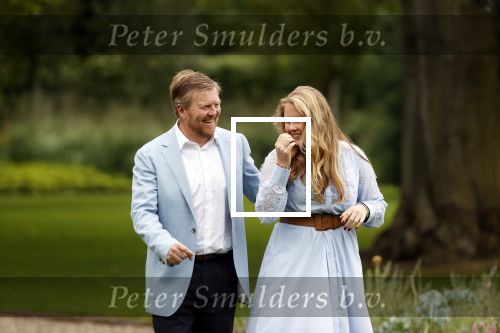 Den Haag  17 juli 2020
Koninklijk fotouurtje in de tuin van Huis ten Bosch . Vanwege corona was er veel minder pers uitgenodigd dan andere jaren. Aanwezig koning Willem Alexander Koningina Maxima en de prinsessen Amalia Alexia en Ariane .