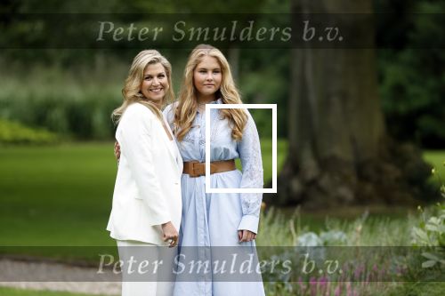 Den Haag  17 juli 2020
Koninklijk fotouurtje in de tuin van Huis ten Bosch . Vanwege corona was er veel minder pers uitgenodigd dan andere jaren. Aanwezig koning Willem Alexander Koningina Maxima en de prinsessen Amalia Alexia en Ariane .