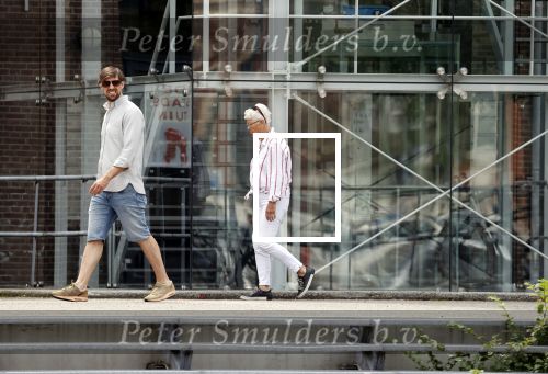 Rotterdam 18 juli 2020
Mattie Valk en zijn moeder op de scooter en bij zijn huis/ appartement
