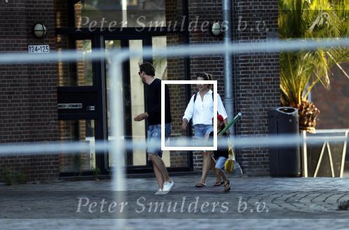 Rotterdam 22 juli 2020
Mattie Valk met zijn vriendin en haar zoontje bij zijn huis/appartement
