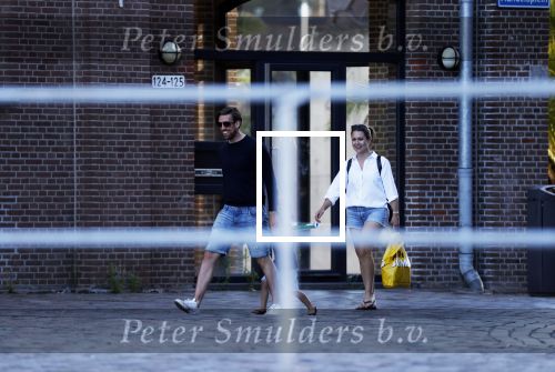Rotterdam 22 juli 2020
Mattie Valk met zijn vriendin en haar zoontje bij zijn huis/appartement
