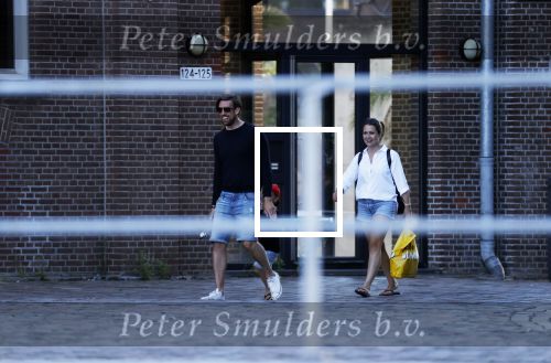 Rotterdam 22 juli 2020
Mattie Valk met zijn vriendin en haar zoontje bij zijn huis/appartement