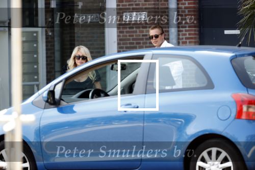 Rotterdam 18 juli 2020
Patricia Paay en haar man Robert Hinfelaar bij hun appartement/huis