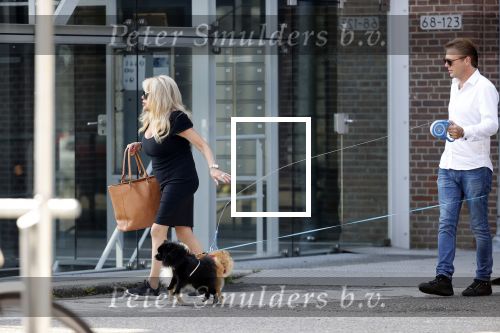 Rotterdam 18 juli 2020
Patricia Paay en haar man Robert Hinfelaar bij hun appartement/huis