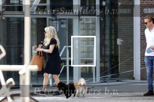 Rotterdam 18 juli 2020
Patricia Paay en haar man Robert Hinfelaar bij hun appartement/huis