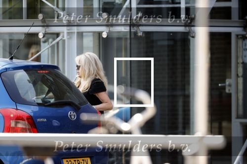 Rotterdam 18 juli 2020
Patricia Paay en haar man Robert Hinfelaar bij hun appartement/huis