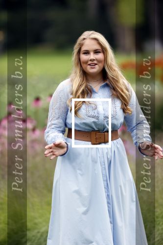 Den Haag  17 juli 2020
Koninklijk fotouurtje in de tuin van Huis ten Bosch . Vanwege corona was er veel minder pers uitgenodigd dan andere jaren. Aanwezig koning Willem Alexander Koningina Maxima en de prinsessen Amalia Alexia en Ariane .