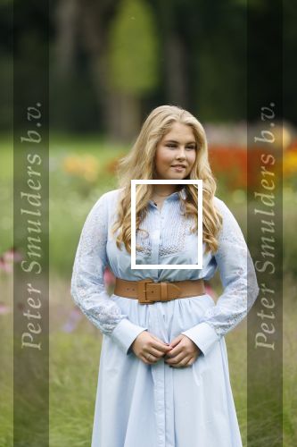 Den Haag  17 juli 2020
Koninklijk fotouurtje in de tuin van Huis ten Bosch . Vanwege corona was er veel minder pers uitgenodigd dan andere jaren. Aanwezig koning Willem Alexander Koningina Maxima en de prinsessen Amalia Alexia en Ariane .