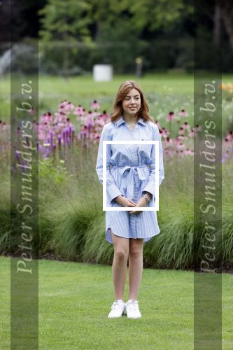 Den Haag  17 juli 2020
Koninklijk fotouurtje in de tuin van Huis ten Bosch . Vanwege corona was er veel minder pers uitgenodigd dan andere jaren. Aanwezig koning Willem Alexander Koningina Maxima en de prinsessen Amalia Alexia en Ariane .