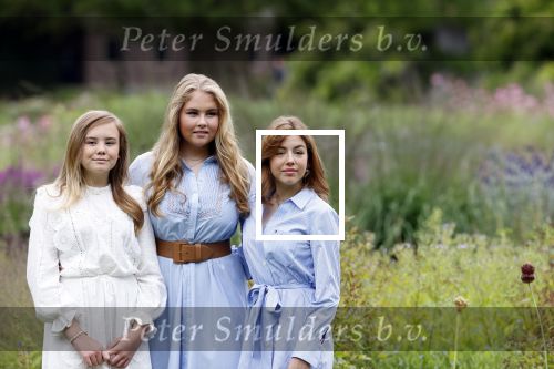Den Haag  17 juli 2020
Koninklijk fotouurtje in de tuin van Huis ten Bosch . Vanwege corona was er veel minder pers uitgenodigd dan andere jaren. Aanwezig koning Willem Alexander Koningina Maxima en de prinsessen Amalia Alexia en Ariane .