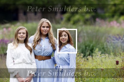 Den Haag  17 juli 2020
Koninklijk fotouurtje in de tuin van Huis ten Bosch . Vanwege corona was er veel minder pers uitgenodigd dan andere jaren. Aanwezig koning Willem Alexander Koningina Maxima en de prinsessen Amalia Alexia en Ariane .