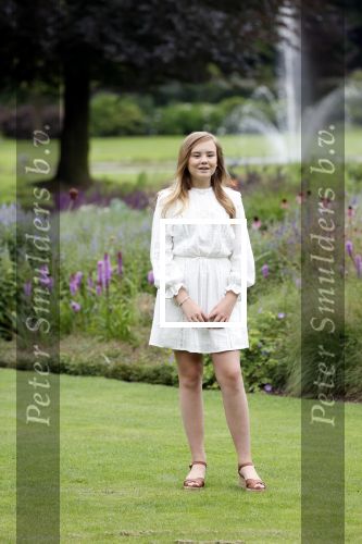 Den Haag  17 juli 2020
Koninklijk fotouurtje in de tuin van Huis ten Bosch . Vanwege corona was er veel minder pers uitgenodigd dan andere jaren. Aanwezig koning Willem Alexander Koningina Maxima en de prinsessen Amalia Alexia en Ariane .