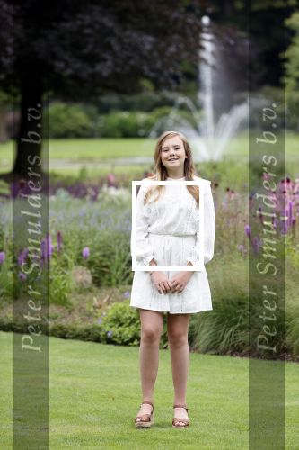 Den Haag  17 juli 2020
Koninklijk fotouurtje in de tuin van Huis ten Bosch . Vanwege corona was er veel minder pers uitgenodigd dan andere jaren. Aanwezig koning Willem Alexander Koningina Maxima en de prinsessen Amalia Alexia en Ariane .