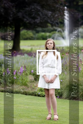 Den Haag  17 juli 2020
Koninklijk fotouurtje in de tuin van Huis ten Bosch . Vanwege corona was er veel minder pers uitgenodigd dan andere jaren. Aanwezig koning Willem Alexander Koningina Maxima en de prinsessen Amalia Alexia en Ariane .