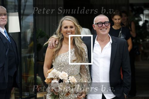 Noordwijk 16 juli 2020
Rene v d Gijp en zijn vrouw Minouche trouwen bij beachclub Tulum.