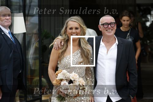 Noordwijk 16 juli 2020
Rene v d Gijp en zijn vrouw Minouche trouwen bij beachclub Tulum.