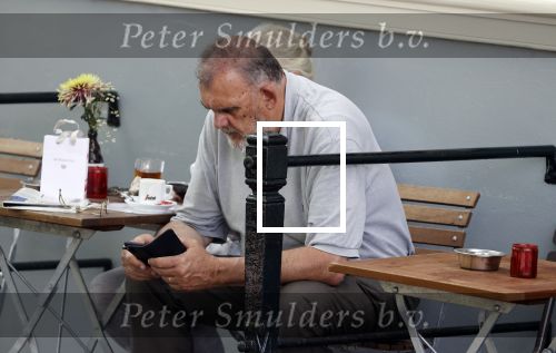 Amsterdam 20 juni 2020
Rob Hoogland met zijn vrouw op een terras