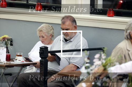 Amsterdam 20 juni 2020
Rob Hoogland met zijn vrouw op een terras