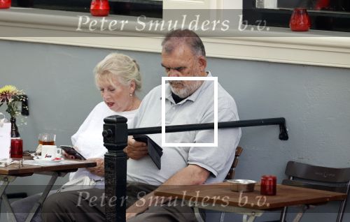 Amsterdam 20 juni 2020
Rob Hoogland met zijn vrouw op een terras