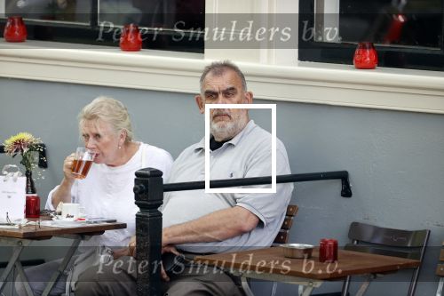 Amsterdam 20 juni 2020
Rob Hoogland met zijn vrouw op een terras