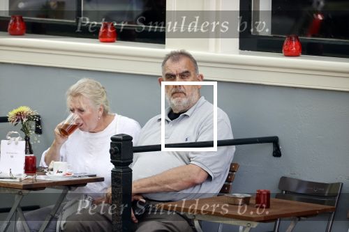 Amsterdam 20 juni 2020
Rob Hoogland met zijn vrouw op een terras