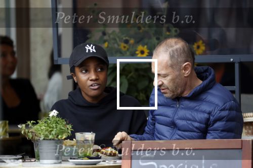 Amsterdam 14 juli 2020
Roland Kahn met zijn vriendin bij de Joffers