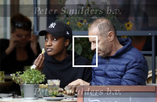 Amsterdam 14 juli 2020
Roland Kahn met zijn vriendin bij de Joffers