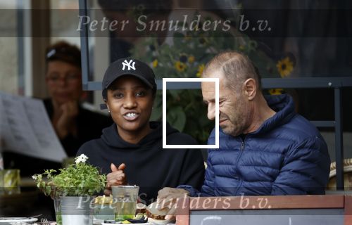 Amsterdam 14 juli 2020
Roland Kahn met zijn vriendin bij de Joffers
