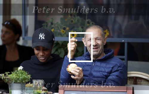 Amsterdam 14 juli 2020
Roland Kahn met zijn vriendin bij de Joffers