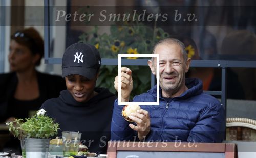 Amsterdam 14 juli 2020
Roland Kahn met zijn vriendin bij de Joffers