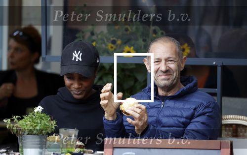 Amsterdam 14 juli 2020
Roland Kahn met zijn vriendin bij de Joffers